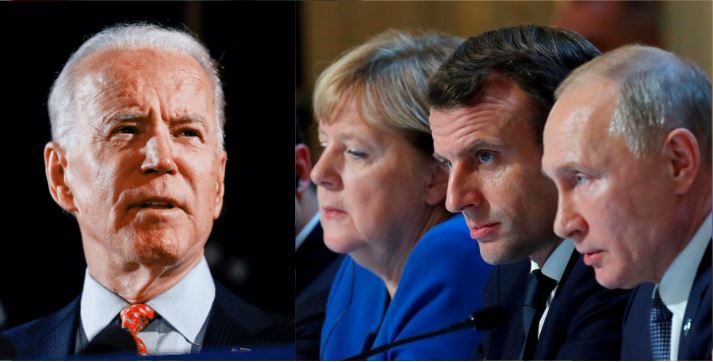 Biden, France, Russia, Germany