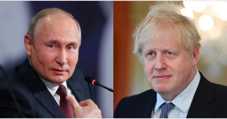Boris Johnson, Putin, Russia, China
