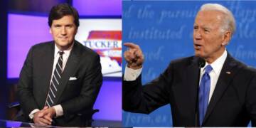Joe Biden is officially afraid of Tucker Carlson because he tells the truth and people follow him