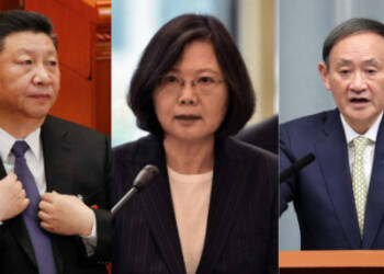 Taiwan, China, Japan, Yoshihide Suga, Xi Jinping, Joe Biden, Short takes