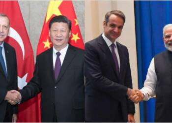 China, Greece, India, Turkey