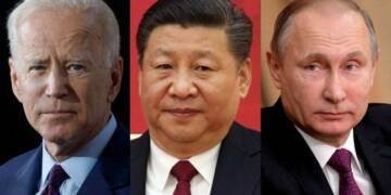 Biden, Putin, China