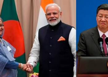 India, Bangladesh, China