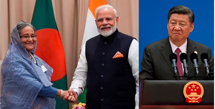 India, Bangladesh, China