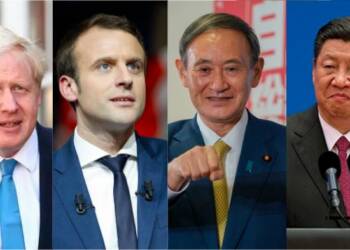 Japan, UK, France, China