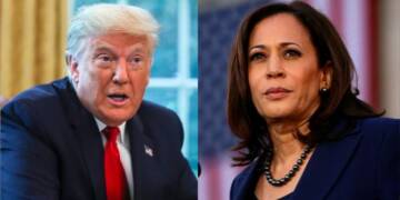 Kamala Harris, Donald Trump
