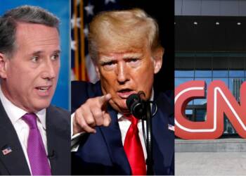 Santorum, CNN, Trump,