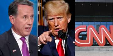 Santorum, CNN, Trump,
