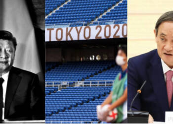 Yoshihide Suga, Xi Jinping, Tokyo Olympics