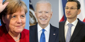 Biden Merkel Poland