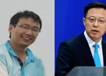 China Wolf Warrior Panda Zhao Lijian Chu Yin