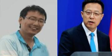 China Wolf Warrior Panda Zhao Lijian Chu Yin