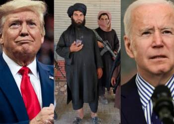 Trump Biden Afghanistan Taliban