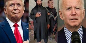 Trump Biden Afghanistan Taliban