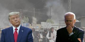 Donald Trump Joe Biden Afghanistan