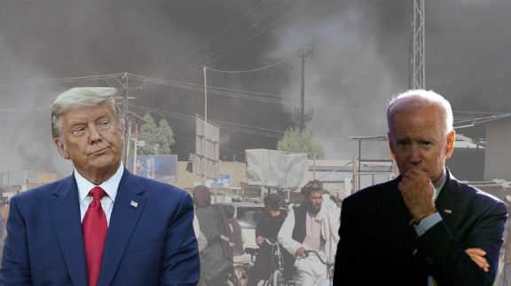 Donald Trump Joe Biden Afghanistan