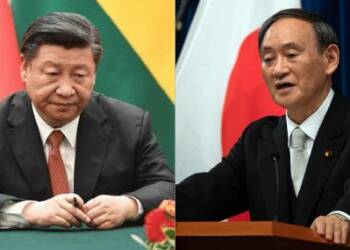 Jinping Suga China Japan