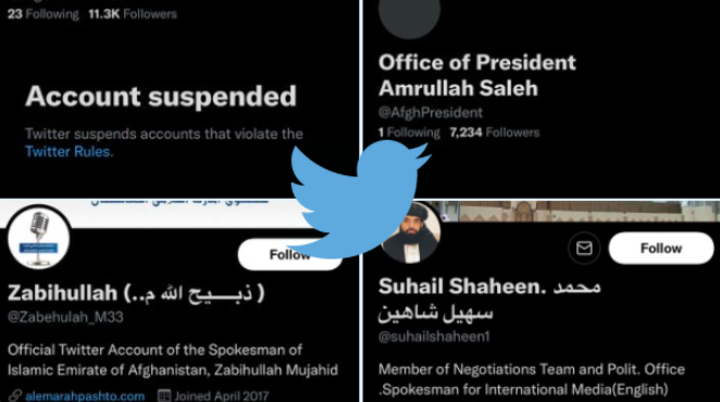 Twitter Amrullah Saleh Taliban