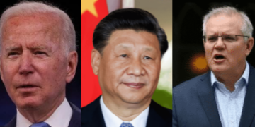 America, Biden, Austrailia, Xi, China