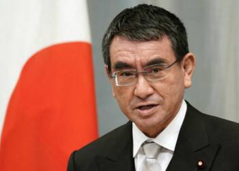 Taro Kono, Japan, China