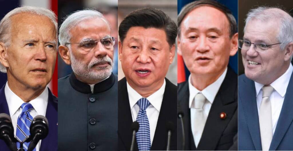 Xi Jinping, China, Suga, Japan, Australia, India, Semiconductor, Biden