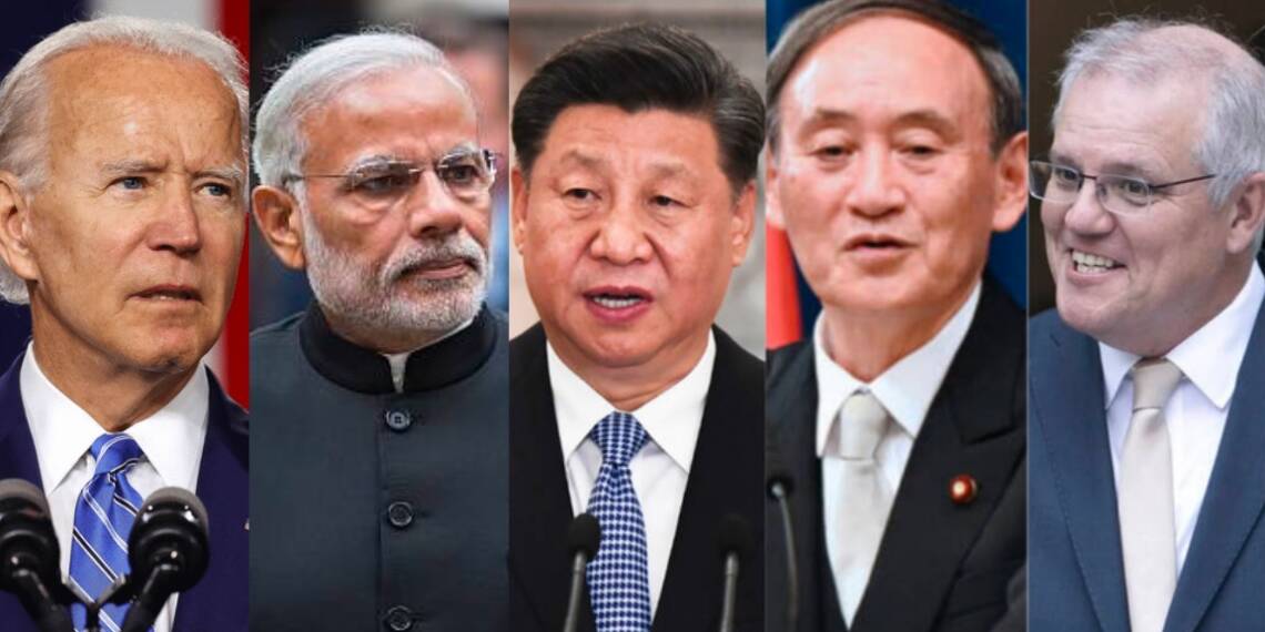 Xi Jinping, China, Suga, Japan, Australia, India, Semiconductor, Biden