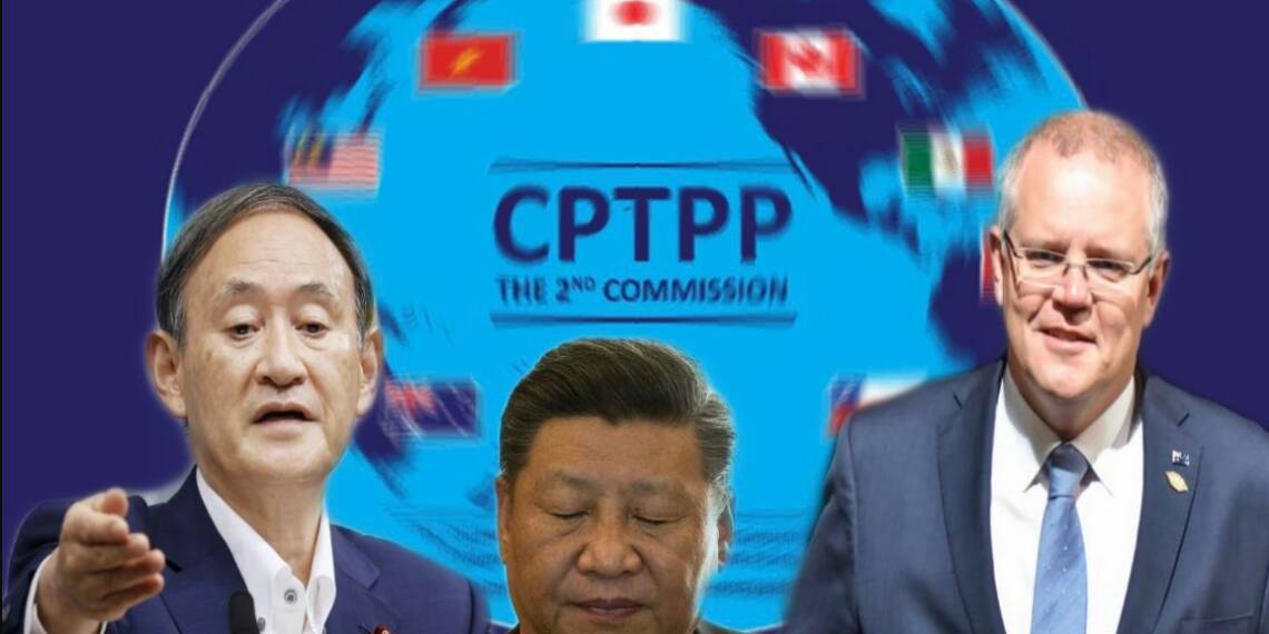 CPTPP, China, Japan, Australia, Jinping