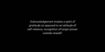 Best Acknowledgement Quotes