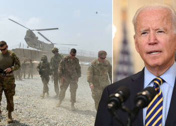 As the last American soldier leaves Afghanistan, Biden has left hundreds of Americans behind