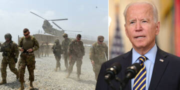 As the last American soldier leaves Afghanistan, Biden has left hundreds of Americans behind