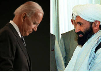It took only a month for Biden to hop in bed with the Taliban