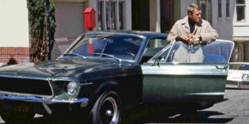 steve mcqueen 1968 bullitt mustang in auction