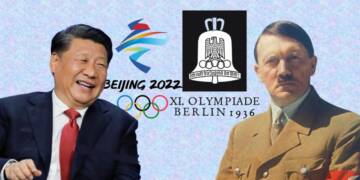 Hitler, Jinping, China, Germany, Nazi, Olympics