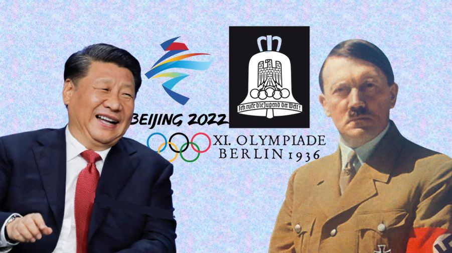Hitler, Jinping, China, Germany, Nazi, Olympics