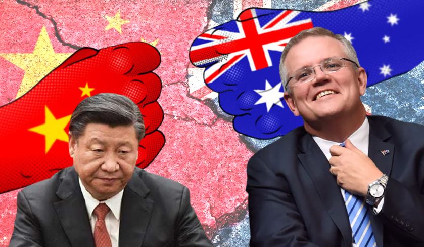 Australia, China, Trade War, Jinping, MorrisonAustralia, China, Trade War, Jinping, Morrison