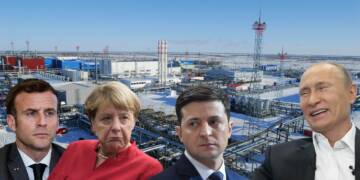With Gas crisis bulking larger, France and Germany leave Ukraine in the lurch, to placate Russia