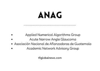 ANAG full form