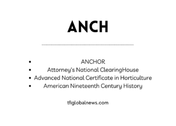 ANCH full form