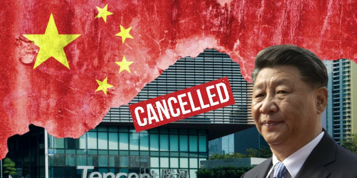 CCP cancels Tencent