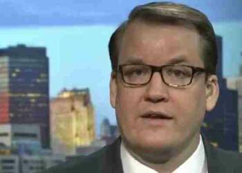 Philip Bump speaking on television