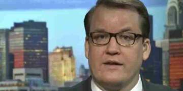 Philip Bump speaking on television