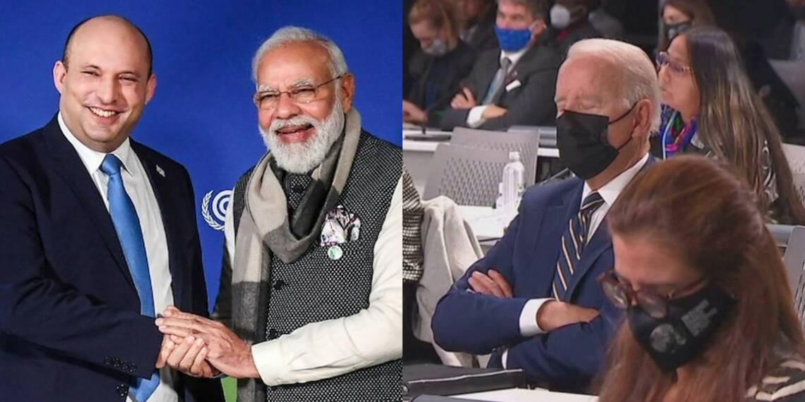 PM Modi wins global praise at COP26 as Biden fails to stay awake