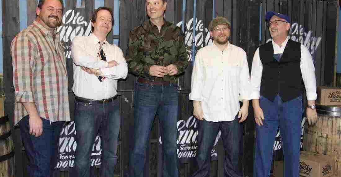 Sogg Bottom Boys standing together