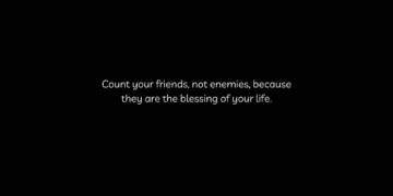 Best black background Count Your Blessings Not Your Problems Quotes