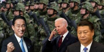 Japan is going all in to jack up its military and fight China with or without US