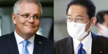 Scott Morrison, Australia, Kishida,