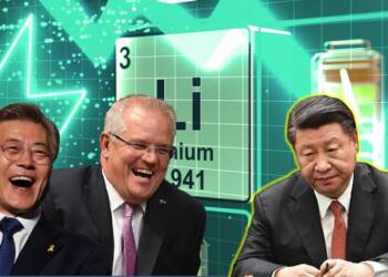 China, South Korea, Australia, battery