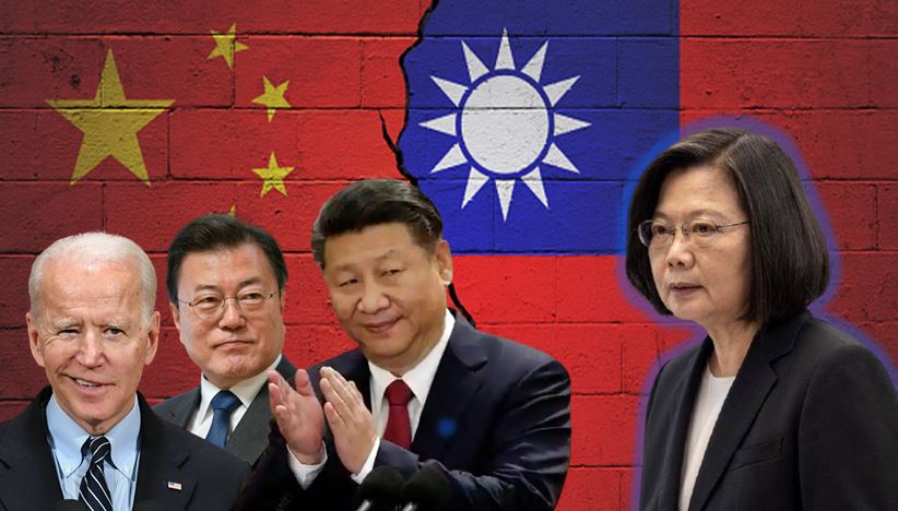 China, Taiwan, Biden, Moon, Tsai