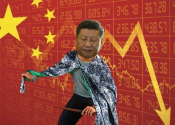 To hide its economic downfall from the world, China dons an invisibility cloak