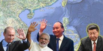 Russia, India, Vietnam, China